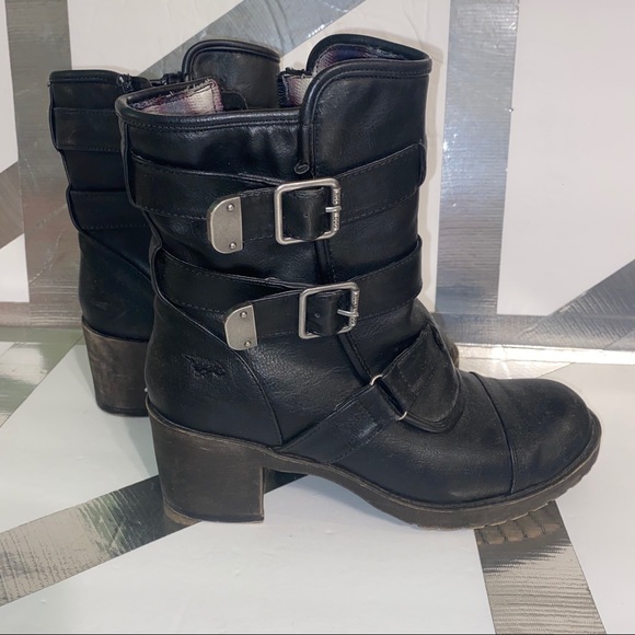 rocket dog biker boots